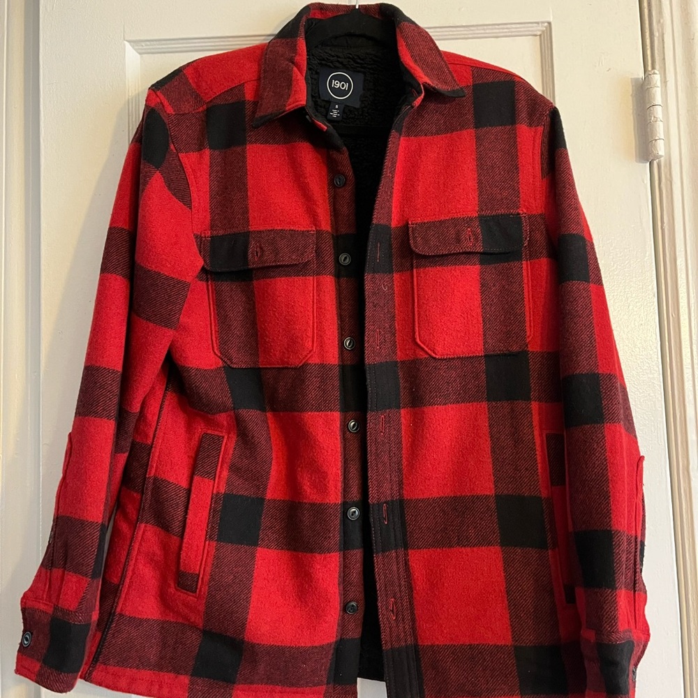 1901 BUFFALO PLAID fleece lined Jacket